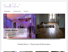 Tablet Screenshot of estrella-renov.com